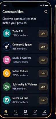 Approved INDIEVERSE communities preview