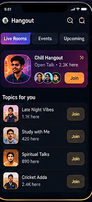 Approved live hangout app preview
